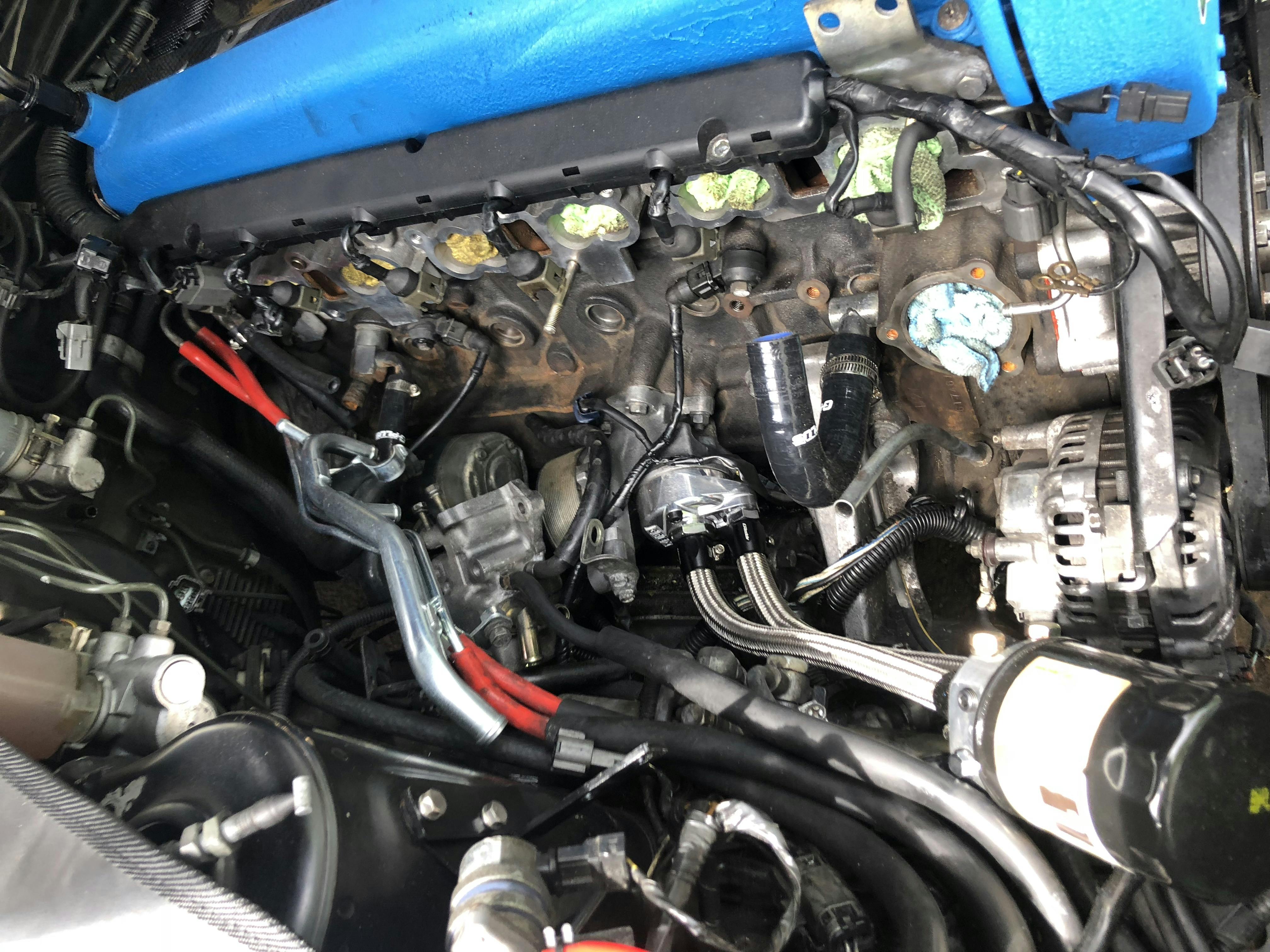 GReddy Oil Filter Relocation Kit 19891994 Nissan Skyline GTR R32